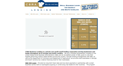 Desktop Screenshot of csrabusinesslending.com